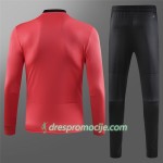 Real Madrid Komplet Sweatshirts Crvena 2018/19